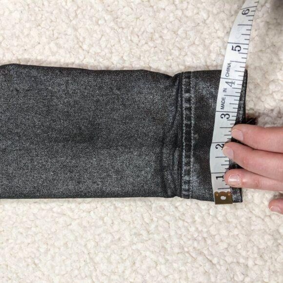 Vince Camuto Two women's‎ metallic moto crop jacket S - Picture 9 of 11